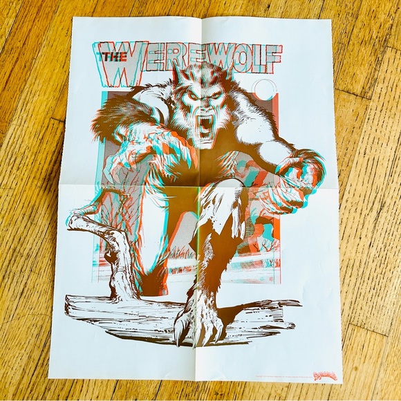 Dynamite Magazine Scholastic 3D Poster Book ALL 6 Posters Neal Adams NO GLASSES - Picture 8 of 10